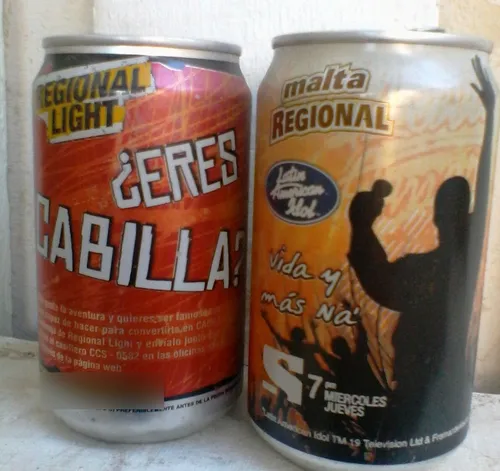 Latas Para Coleccionar (Usado)