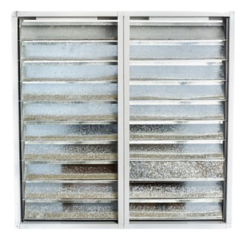 Persiana Metalica Movil Para Extractor De Aire O Conductos De 100 Cm Gatti Ventilación