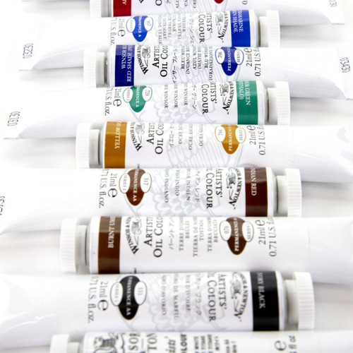 Estojo De Tinta Óleo Profissional Winsor & Newton C/10 Cores