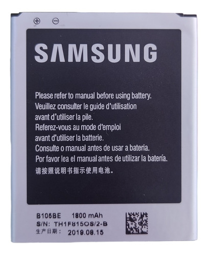 Bateria Samsung 4 Pines B105be Galaxy Ace 3 Lte S7275 T399