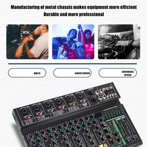 Mezclador De Audio Mezclador Digital Adaptador De Enchufe De