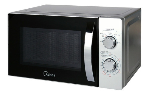 Imagen 2 de 3 de Microondas Midea MMP-20NCJ9 silver 20L 220V