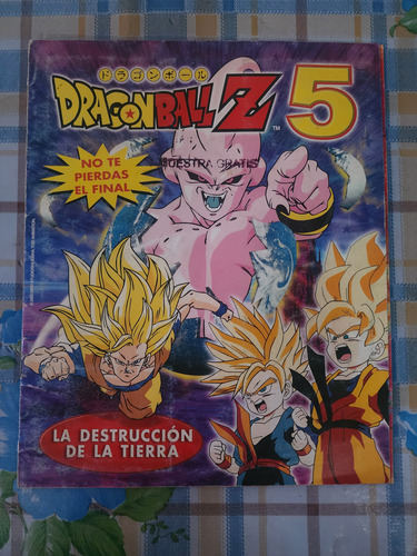 Álbum De Figuritas Dragón Ball Z 5 - Buen Estado (Usado)