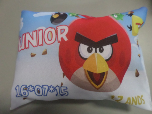 40 Almofadas Personalizadas Angry Birds Outros Temas