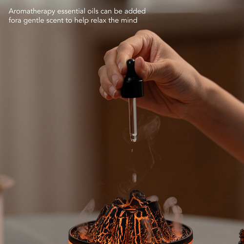 Humidificador Difusor De Aromaterapia En Forma De Llama