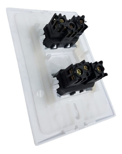 510x Tomadas Dupla Simples 2p+t 10a C/ Placa 4x2 - Lissê
