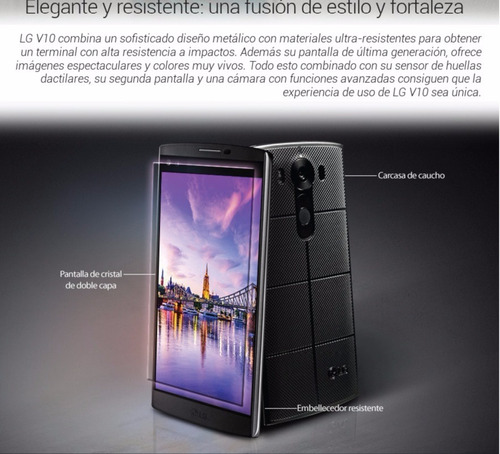 Celular LG V10 64gb Ram 4gb Hexacore 4g Lte Envio Gratis | Meses sin  intereses