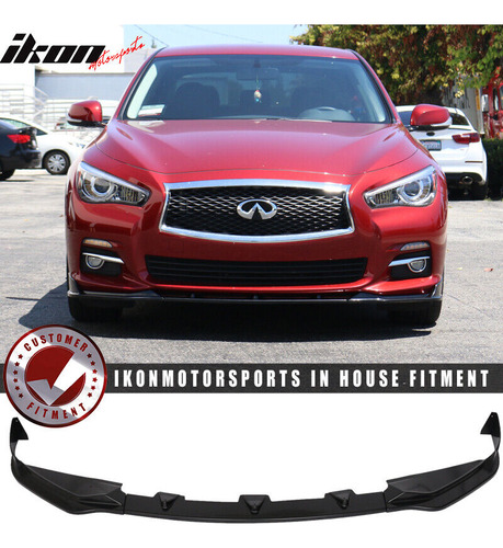 Lip Spoiler Frontal Pintable Infiniti Q50 Hybrid 2017 3.5l