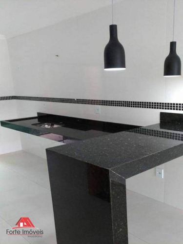 Casa Duplex C/2 Dormitórios Sendo 2 Suites Em Fino Acabamento - Cg/rj - Ca0044