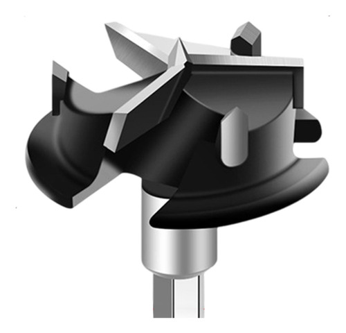 Con Agujeros Para Madera, Broca Central, , 59,5 Cm Negro