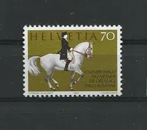 Comprar Estampillas Suiza 1982 Campeonatos Del Mundo De Equitación