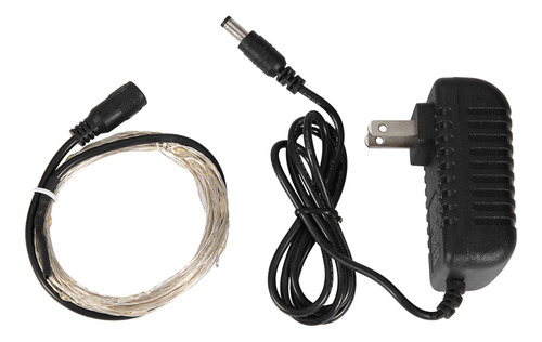 Cadena De Led Dc 12 V 65.6 Pies 200 Led A Prueba De Agua