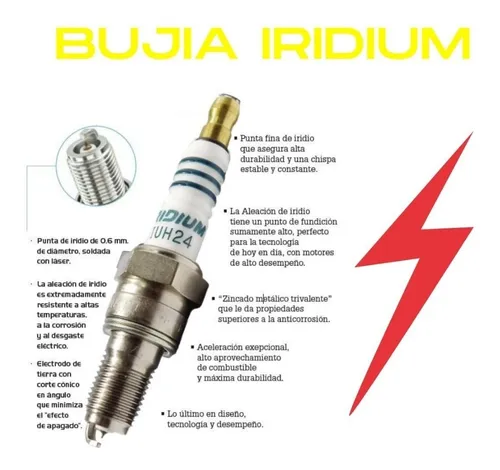 Bujia Denso Iridium Apache 160 / Apache 180.