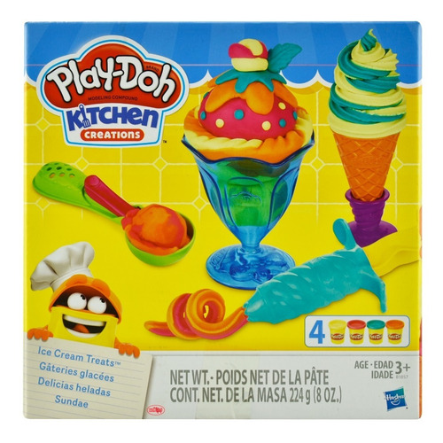 Play Doh Delicias Heladas Kitchen Hasbro