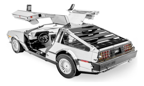Maqueta Metalica Metal Earth Delorean 3d Para Armar