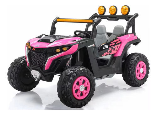 Montable Razer Eléctrico Para Niños Aeiou Xhd-rx Resistente Color Rosa