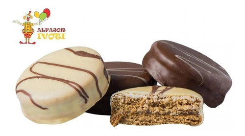 Imagem 2 de 2 de Alfajor Ivoti Caixa 18 Unidades
