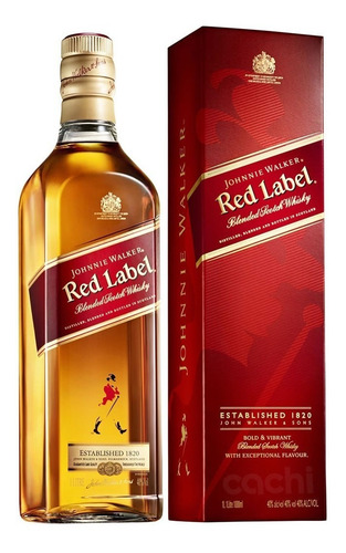 Whisky Johnnie Walker Red Label 1lt.