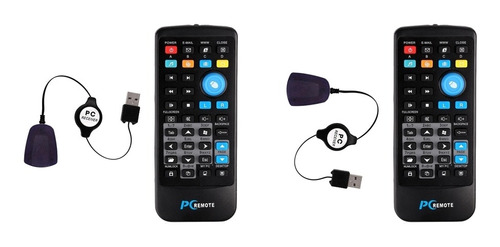 Controlador De Telemando Ir Multifunción De 2 Piezas,