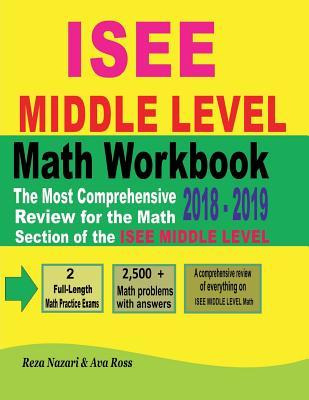 Libro Isee Middle Level Math Workbook 2018 - 2019 : The M...