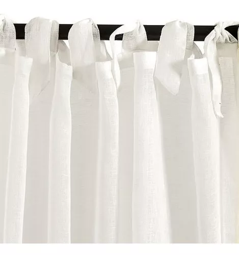 Cortina tiras Gasa pañalera – Blanco hnos decoraciones