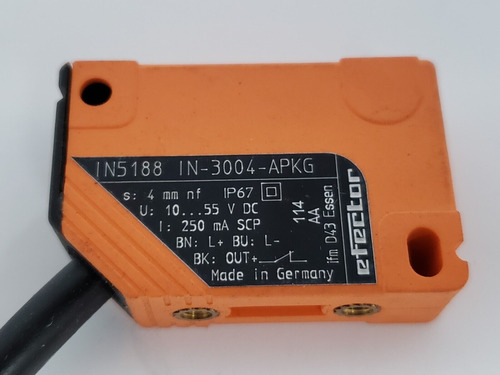 Efector Ifm In-3004-apkg-in5188 Inductive Sensor 10-55vd Bbd