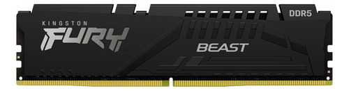 Memoria Ram Kingston Fury Beast Black Ddr5 5600mhz 16gb Cl40