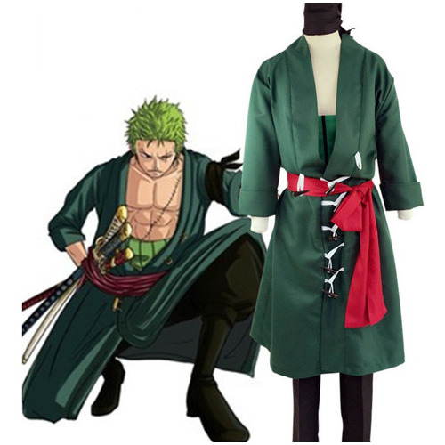 One Piece De Roronoa Zoro De Trajes De Festival De Cosplay C