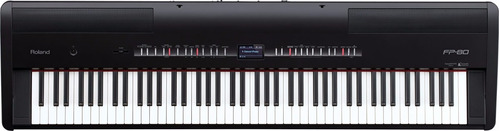 Piano Digital 88 Teclas, Sensib 100  Niveles Roland Fp-80
