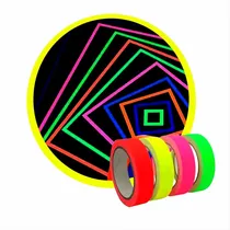 Comprar Cinta Adhesiva Colores Neón Para Eventos Fiesta Neón 