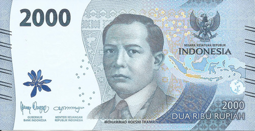 Indonesia 2000 Rupias 2022