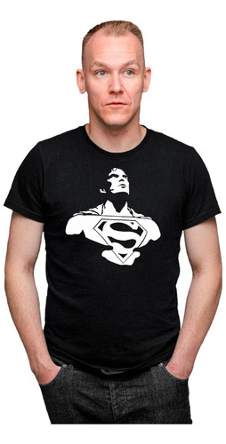 Remera Superman - Algodón 1ra Calidad