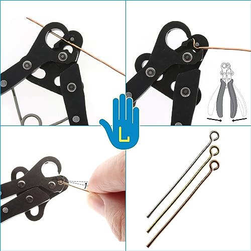 Alicate Bucle Joyeria Step Looper Pliers 1.5 Mm P/zurdos