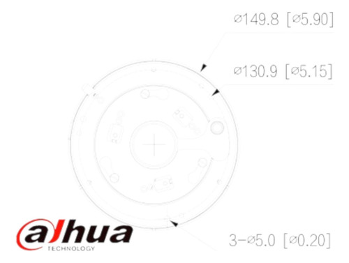 Cámara Fisheye 8mp 4k 360° Audio 2 Vias Microsd Ip67 Dahua