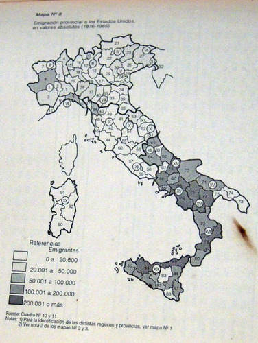 Nascimbene Italianos Hacia América 1876-1978 Inmigración