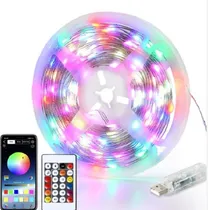 Comprar Luces  Led Rbg Multicolor Decoración Led Control App Navidad