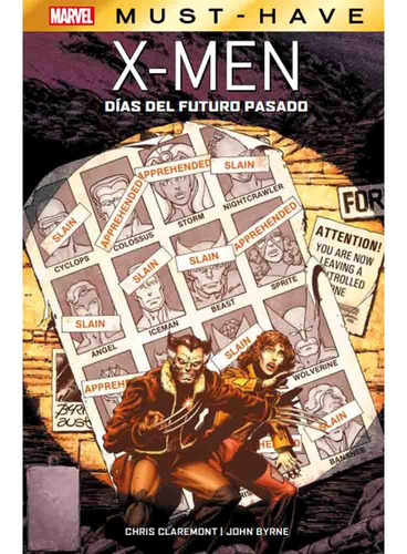 Marvel Must Have 15 X-men Dias Del Futuro Pasado (hc), De Chris Claremont. Marvel Must Have Editorial Panini Marvel Argentina, Tapa Tapa Dura, Edición 1 En Español, 2024