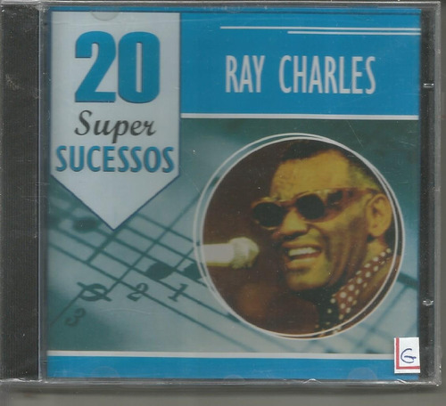 Ray Charles - 20 Super Sucessos - Cd Novo - Tenho + Cd's