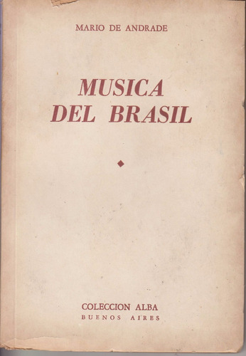 1944 Mario De Andrade Dibujos Carybe La Música De Brasil 