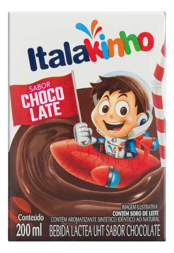comprar Bebida Láctea UHT Chocolate Italakinho Caixa 200ml