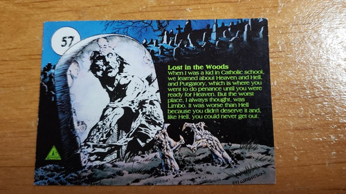 Card - Bernie Wrightson, Master Of The Macabre 1993 Nº 57