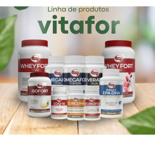 Kit (2 Unid) Resveratrol Plus 60 Cápsulas Vitafor Sem Sabor