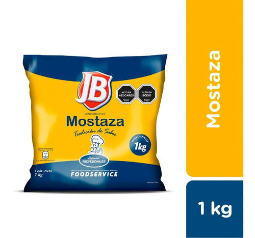 Mostaza  Foods Jbolsa 1kl (1uni)