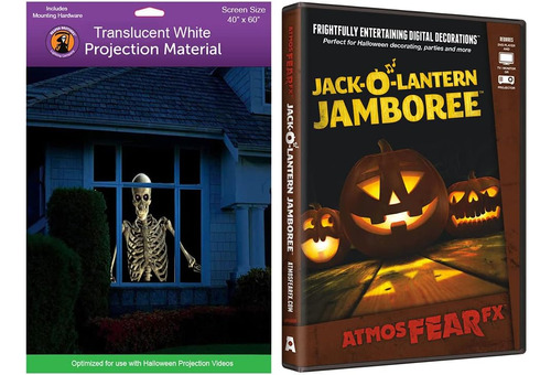 Atmosfearfx Jack-o-lantern Jamboree Halloween Dvd Y Rea...