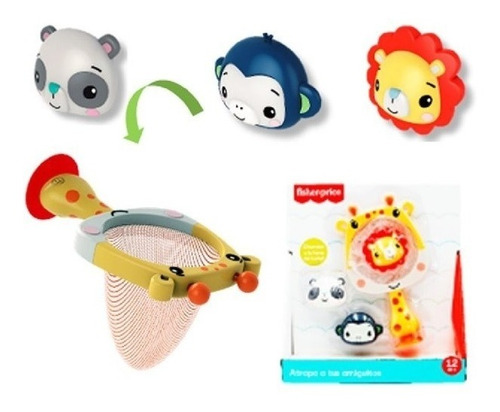 Imagen 2 de 2 de Fisher Price Atrapa Los Animalitos A La Hora Del Baño 1212
