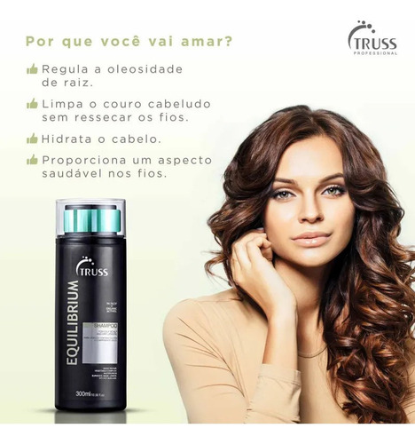 Imagem 3 de 3 de Shampoo Equilibrium Truss 300ml