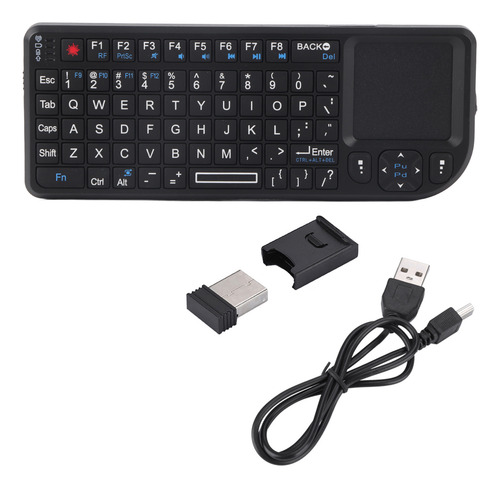 69 Teclas De Retroiluminación Teclado Inalámbrico Para