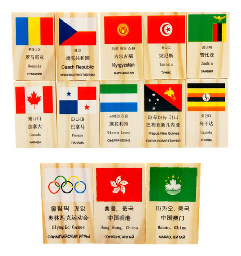 Banderas Y Dominó Para Conocer El Mundo