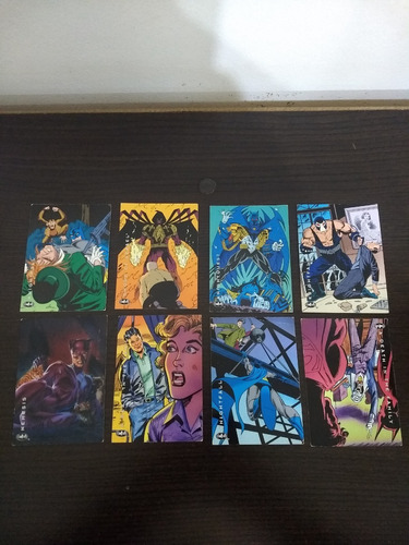 8 Tarjetas Batman Dc Comics Saga El Caballero Oscuro Album