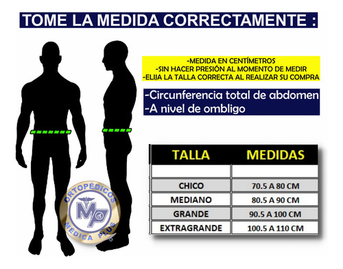 Faja Lumbo Sacra O Sacro Lumbar Transpirable Varillas Desmon